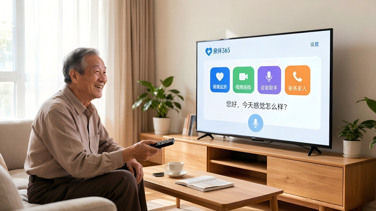 亲伴365 老人AI智能陪护机器人