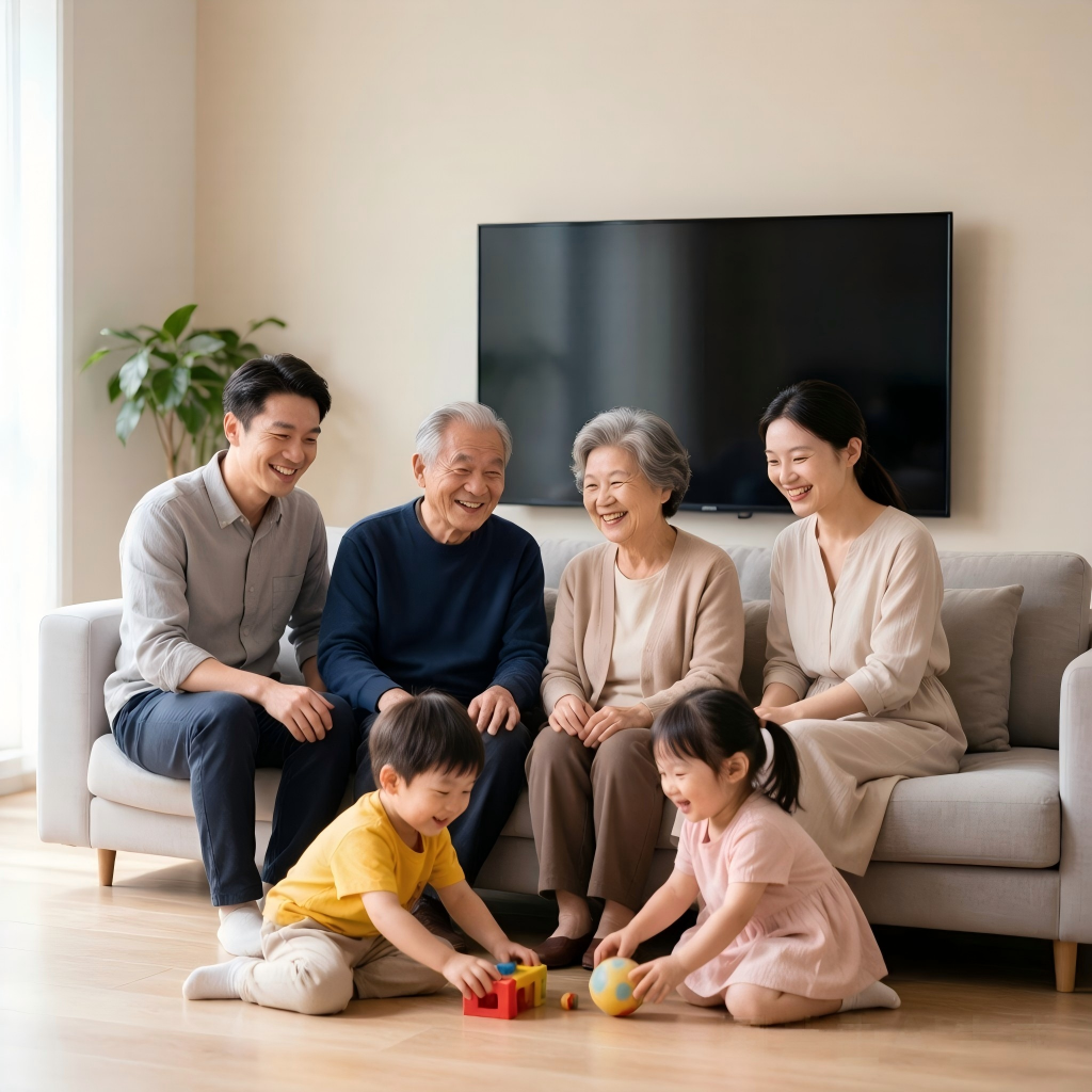 三代同堂家庭